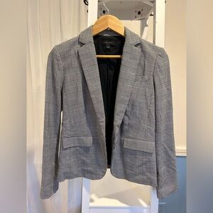 Ann Taylor houndstooth blazer